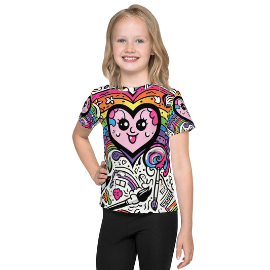 Paint Your Heart Out Kids Shirt