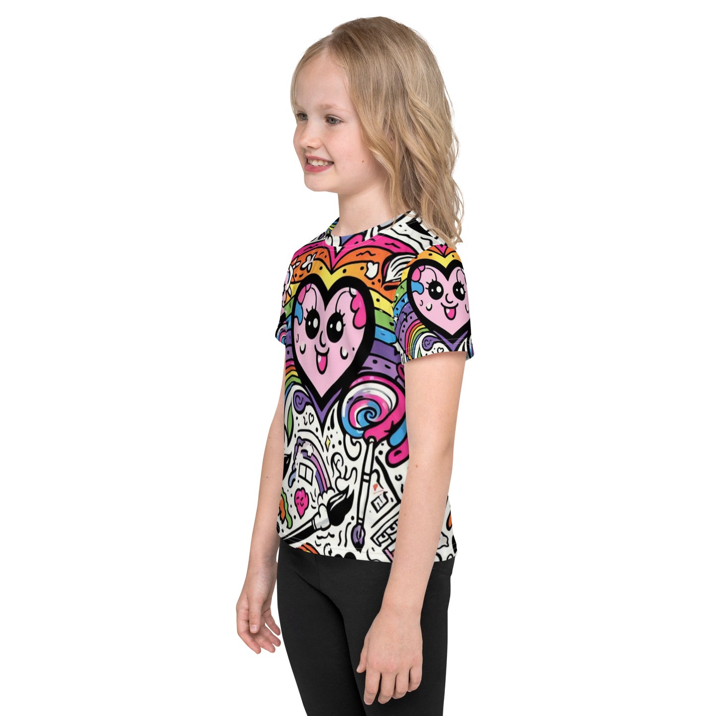 Paint Your Heart Out Kids Shirt