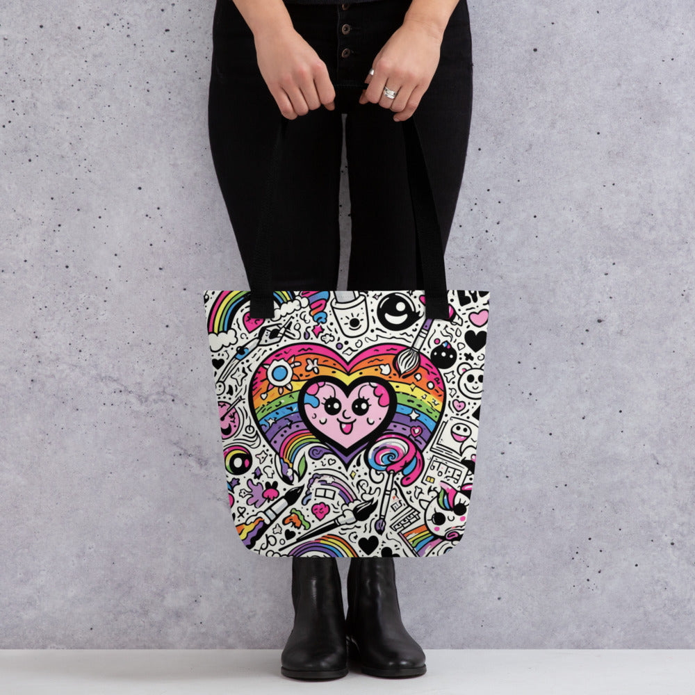 Paint Your Heart Out Tote