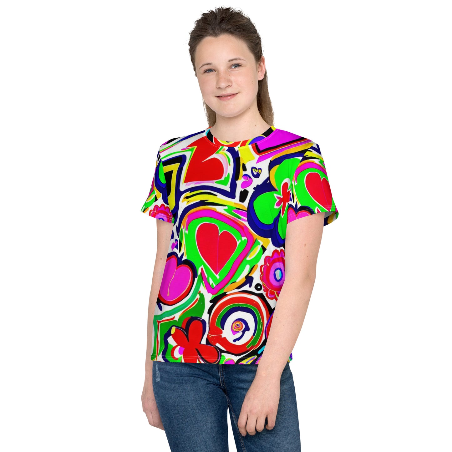 Bright & Bold Youth crew neck t-shirt