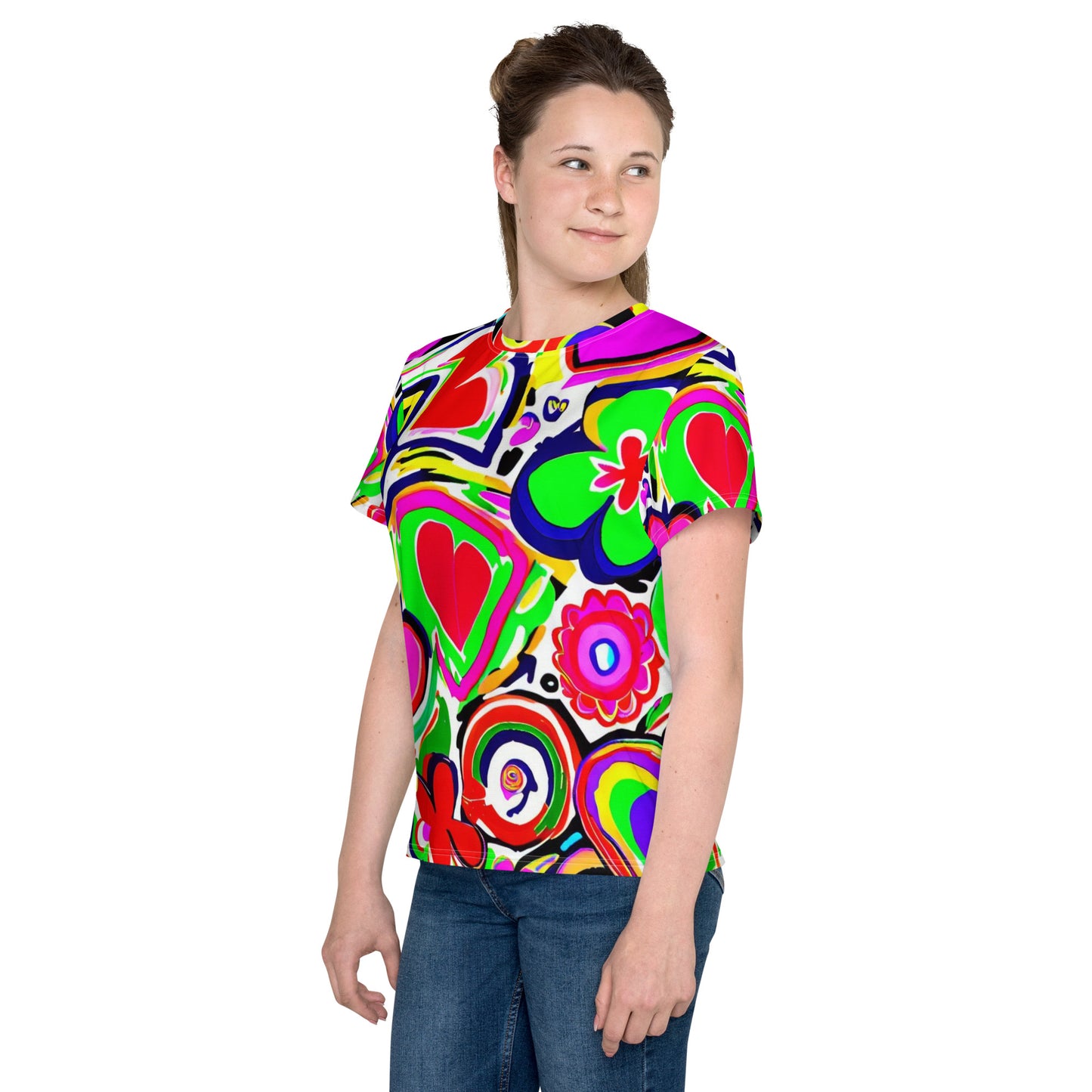 Bright & Bold Youth crew neck t-shirt