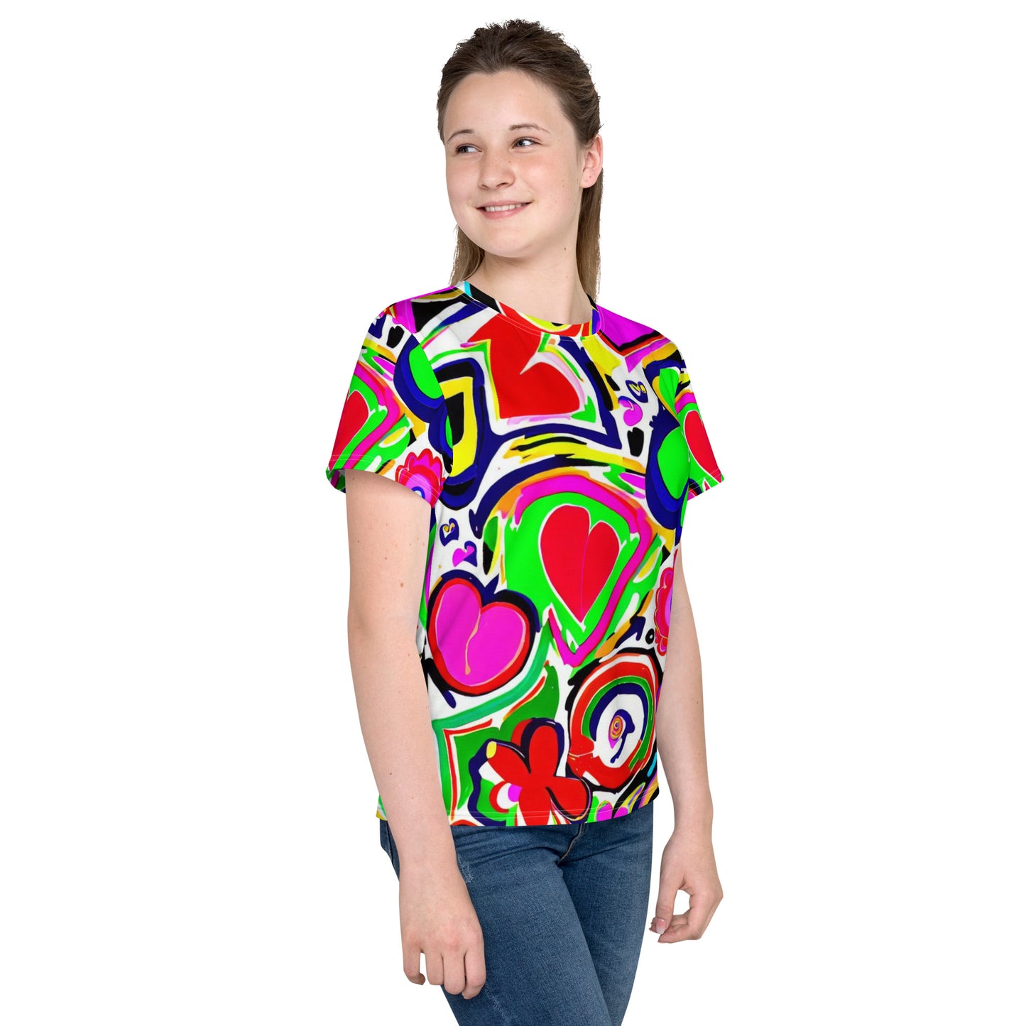 Bright & Bold Youth crew neck t-shirt