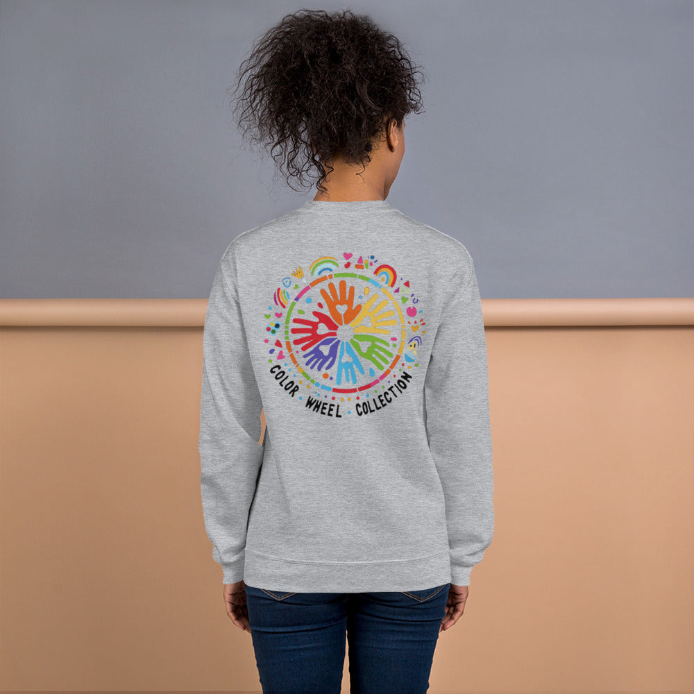 Color Wheel Collection Sweatshirt Adult