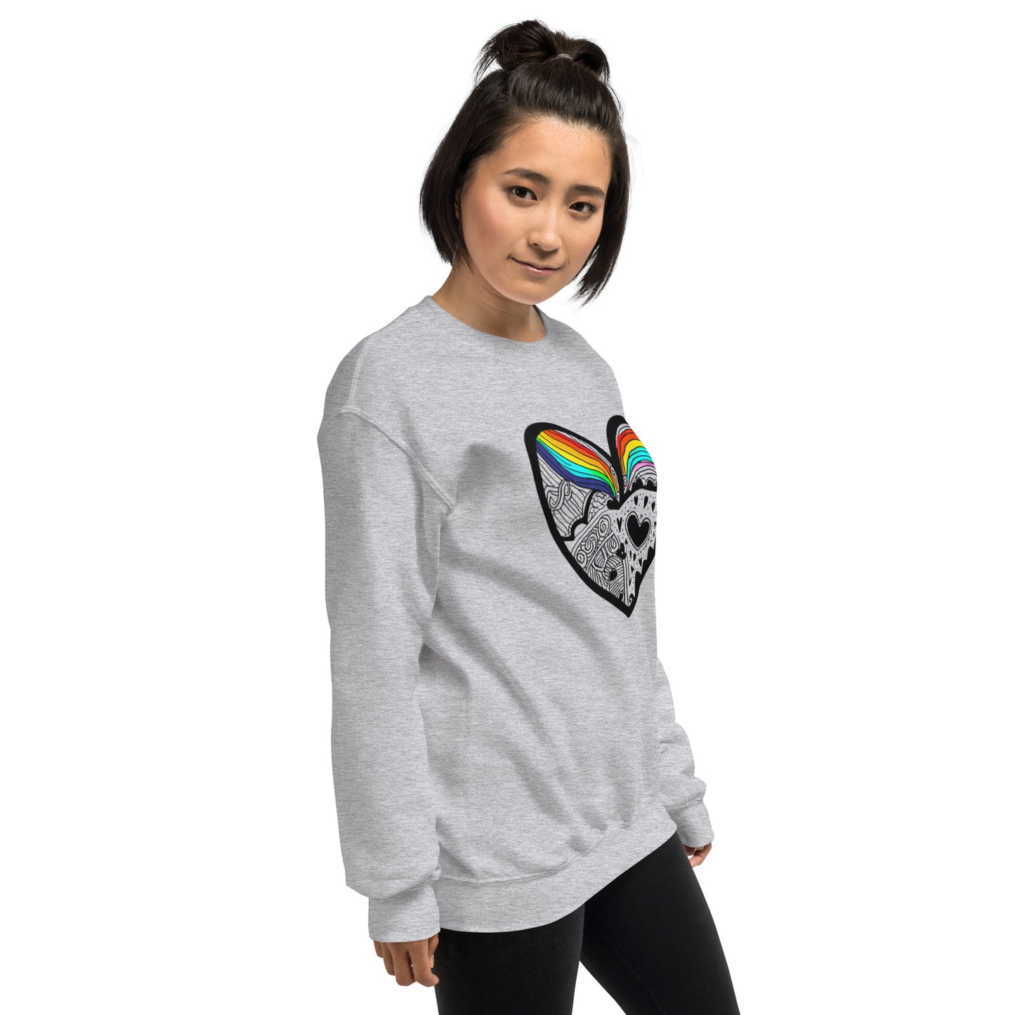 Color Your World  Sweatshirt Adult