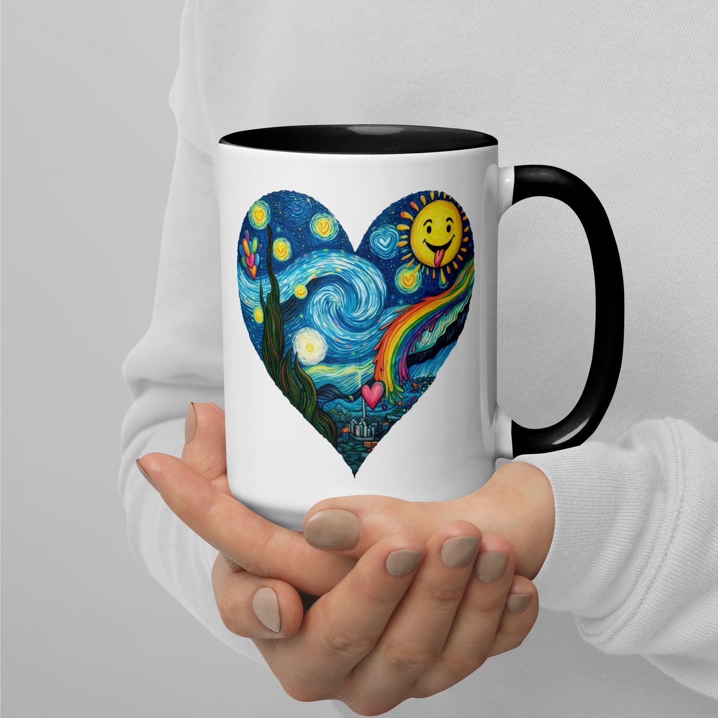 We Heart Van Gogh Mug