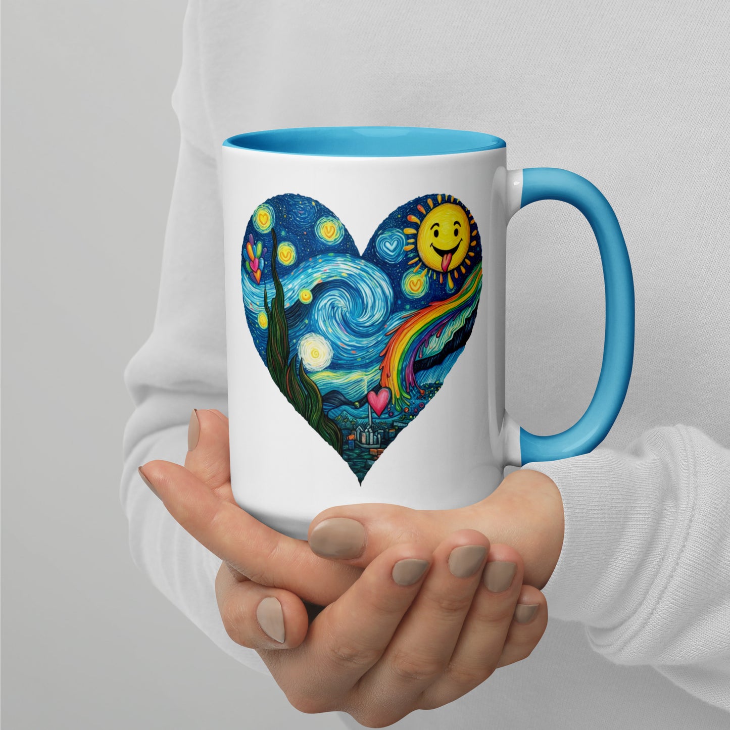 We Heart Van Gogh Mug