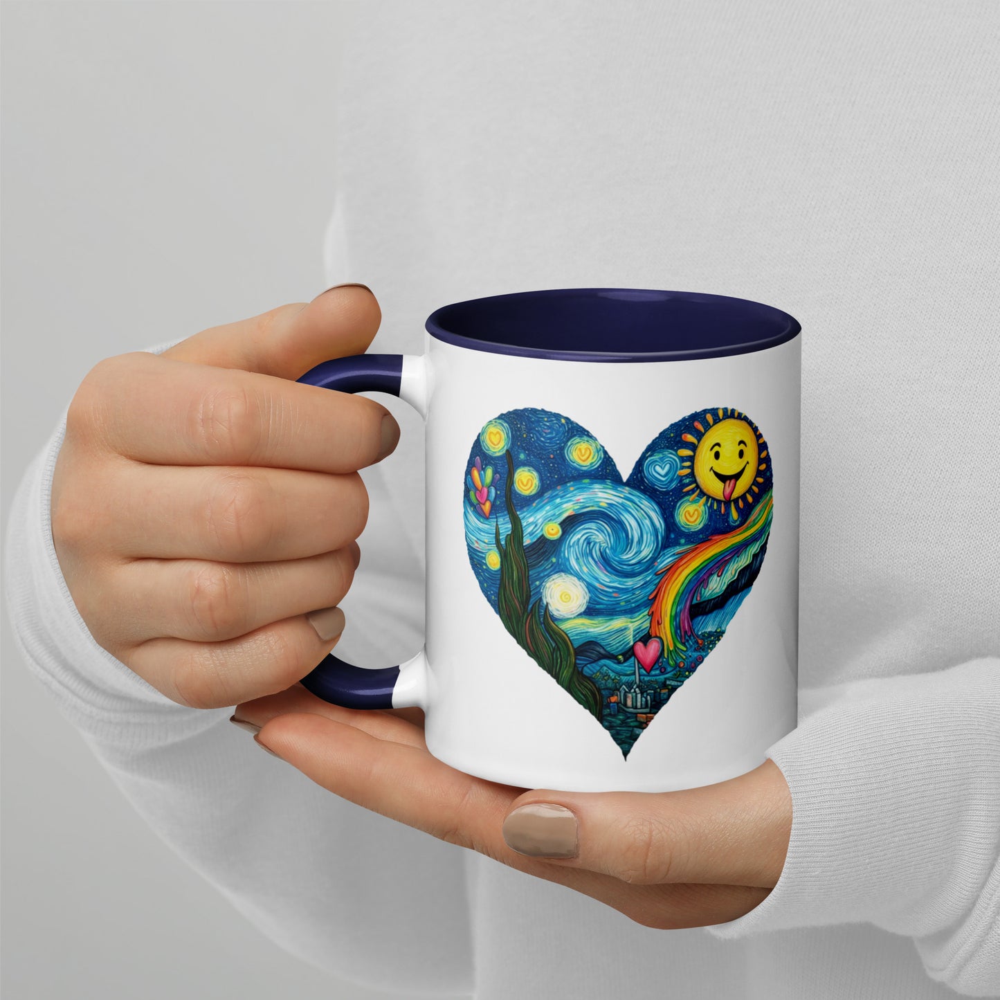 We Heart Van Gogh Mug