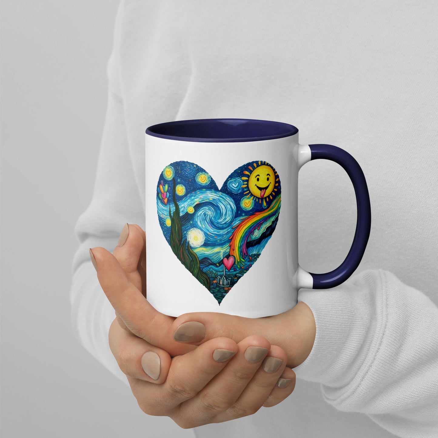 We Heart Van Gogh Mug