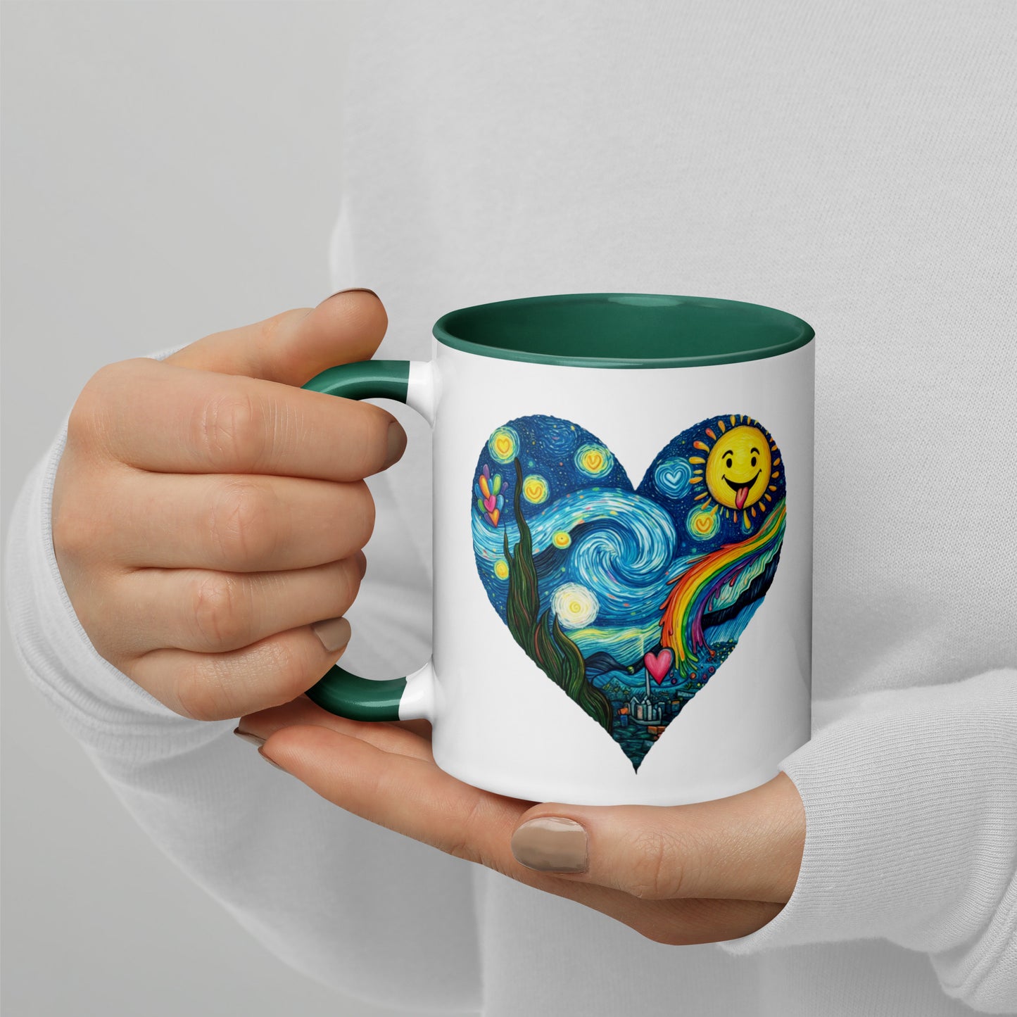 We Heart Van Gogh Mug