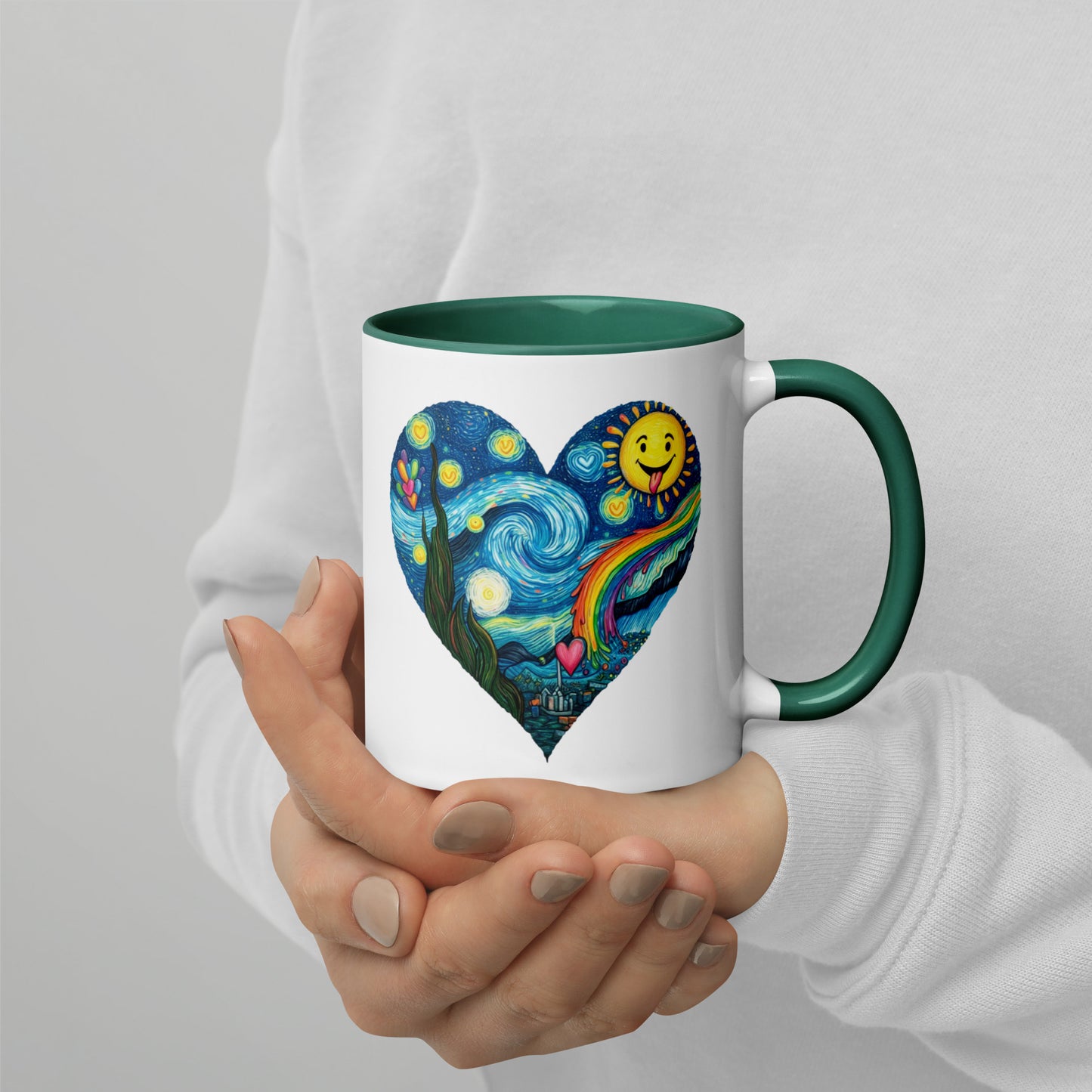 We Heart Van Gogh Mug