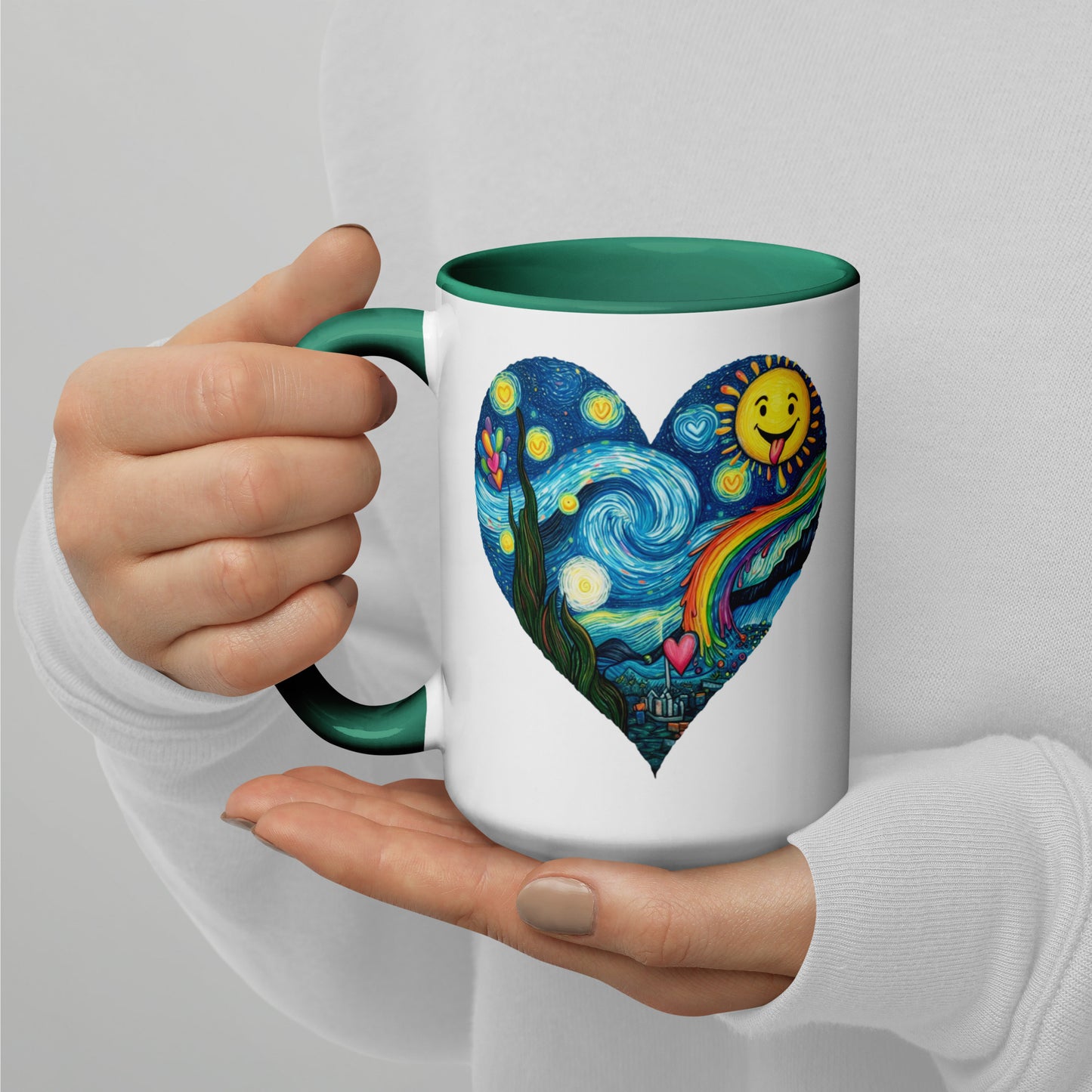 We Heart Van Gogh Mug