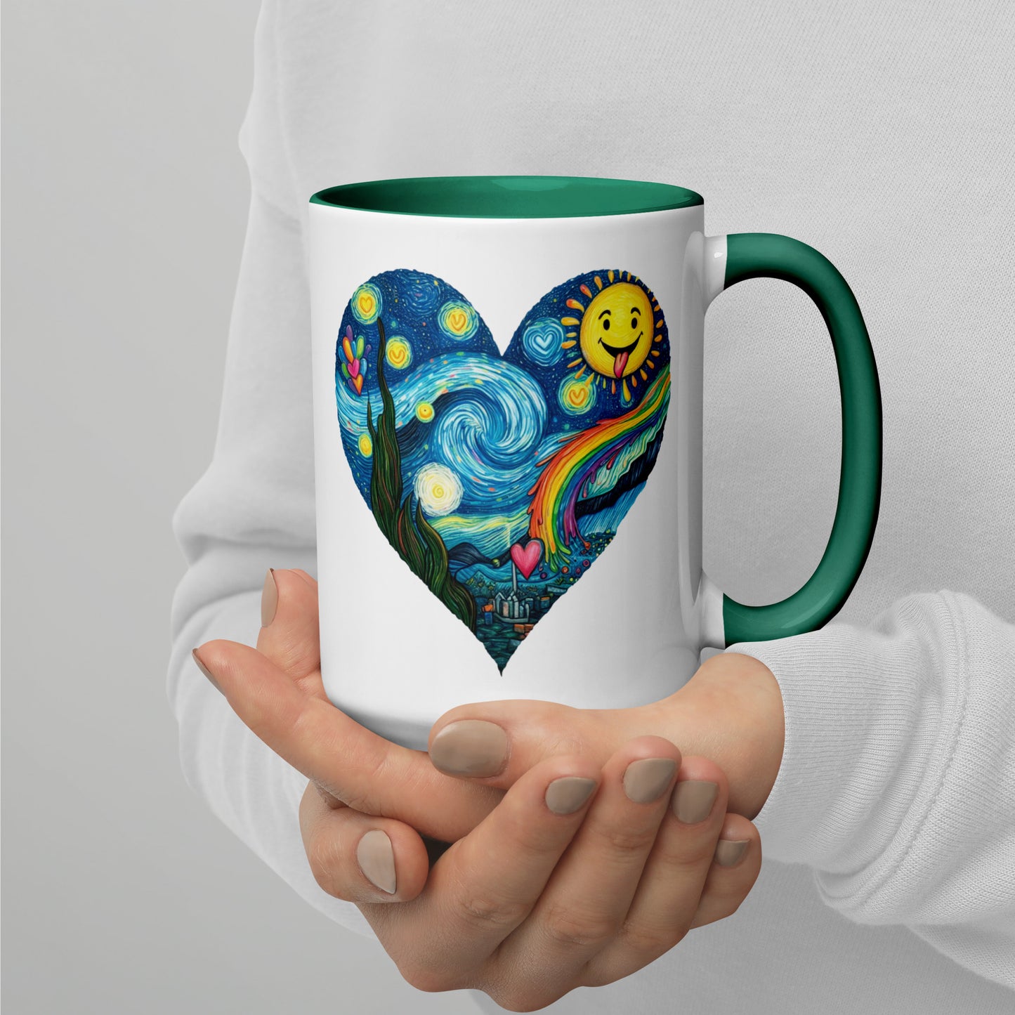 We Heart Van Gogh Mug