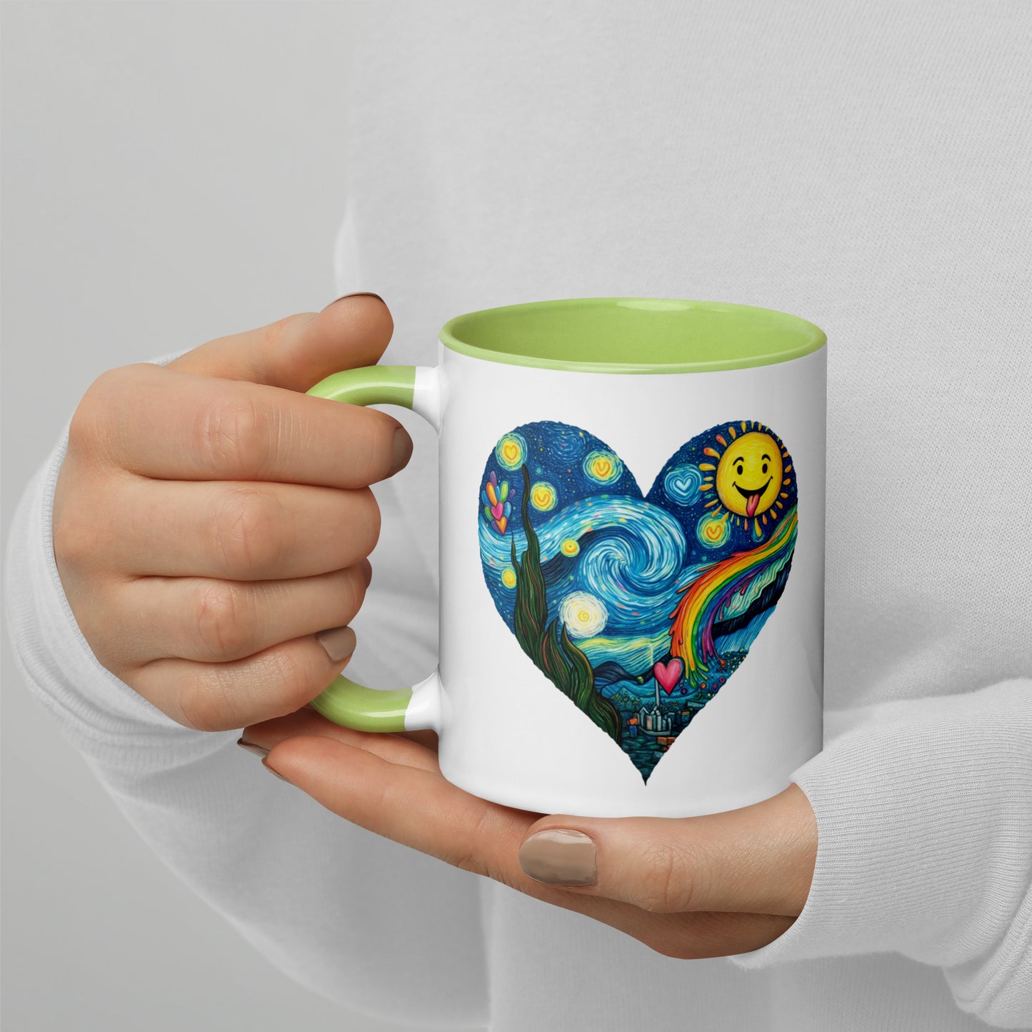 We Heart Van Gogh Mug