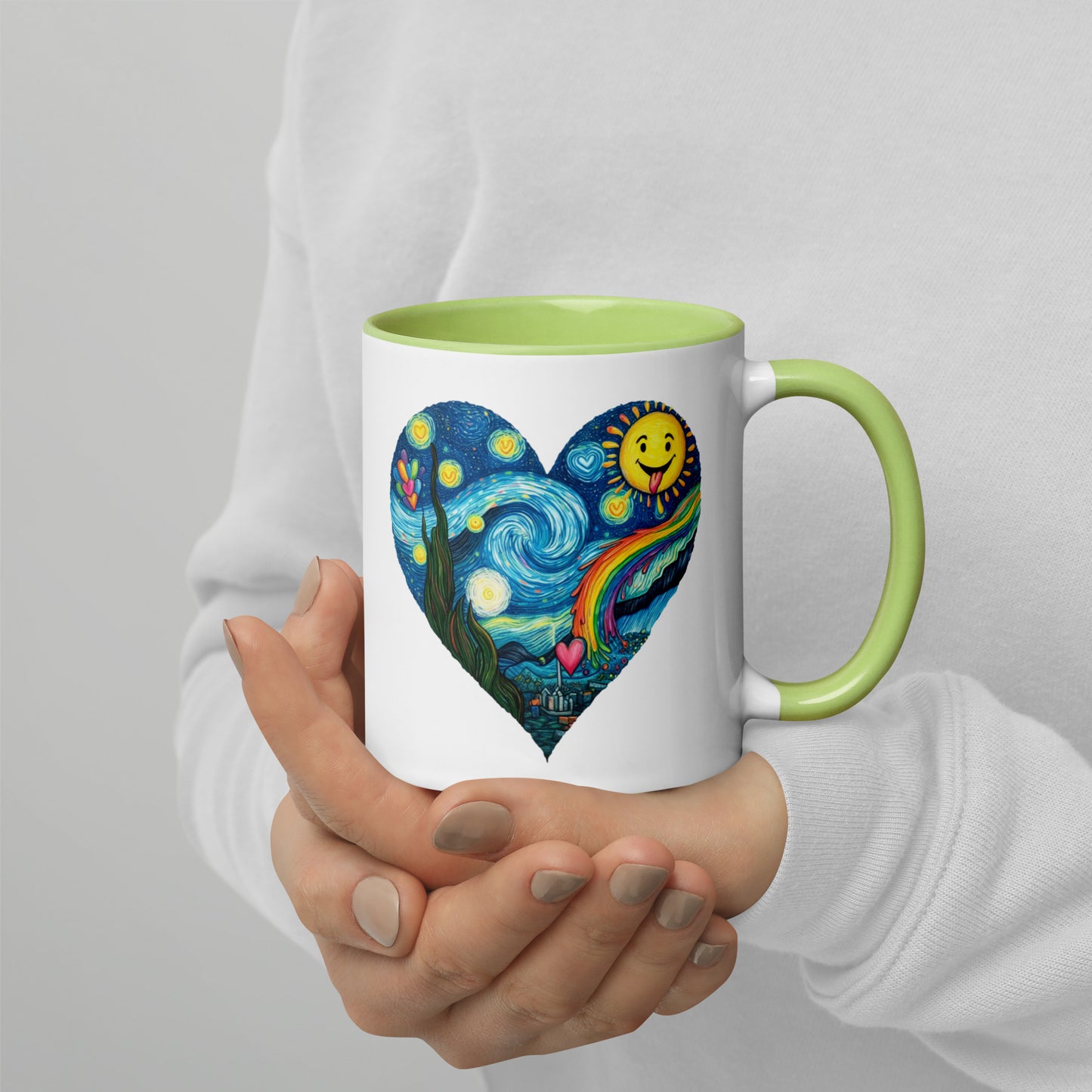 We Heart Van Gogh Mug