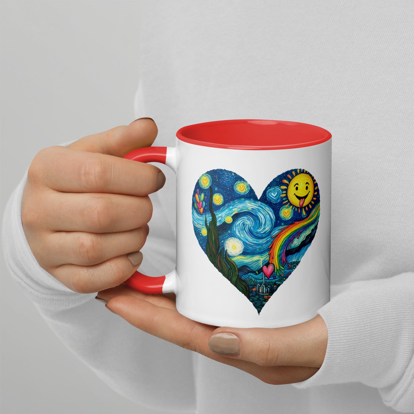 We Heart Van Gogh Mug