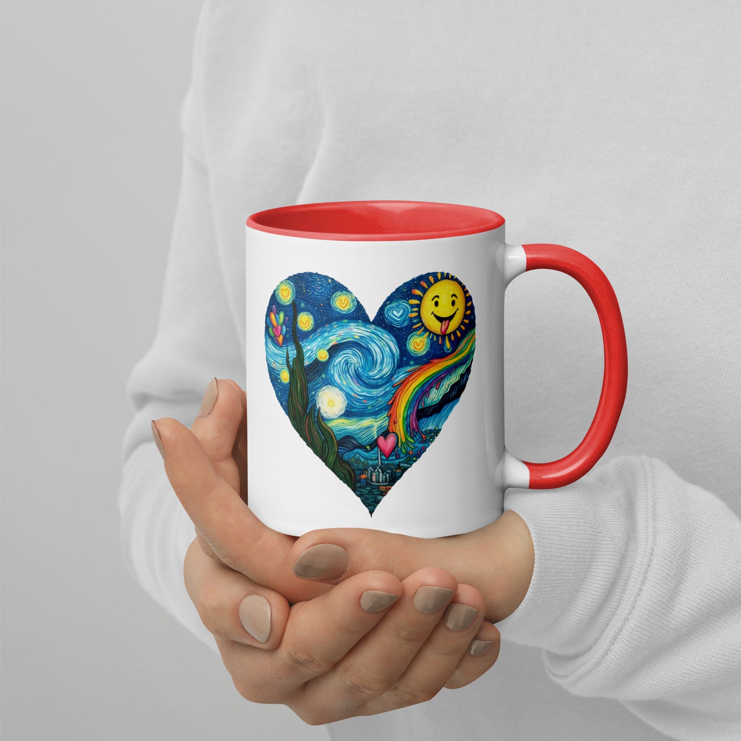 We Heart Van Gogh Mug