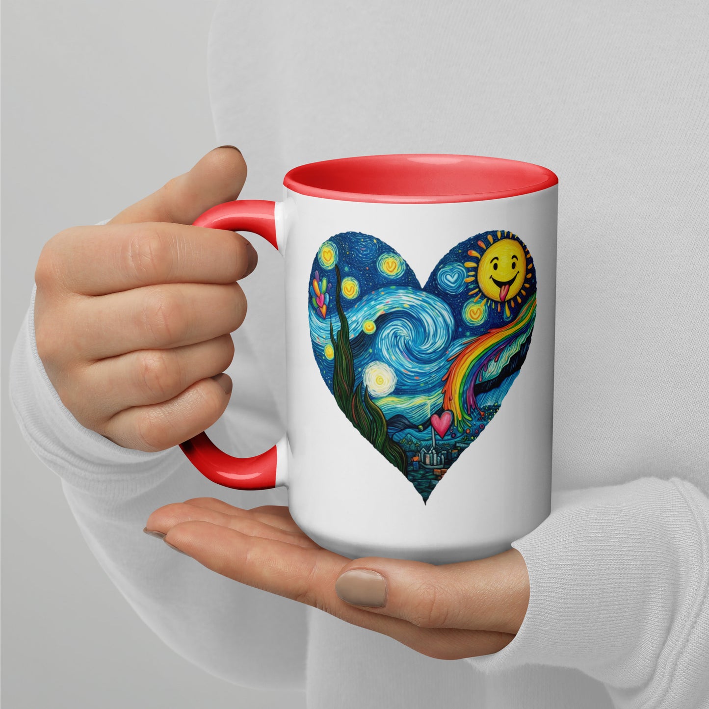 We Heart Van Gogh Mug