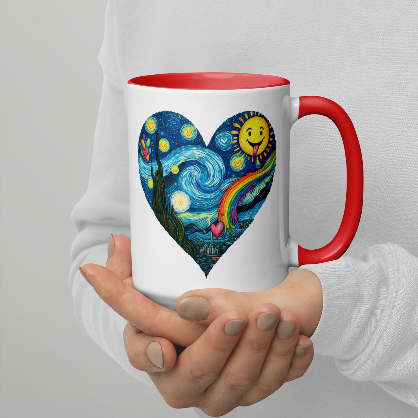 We Heart Van Gogh Mug