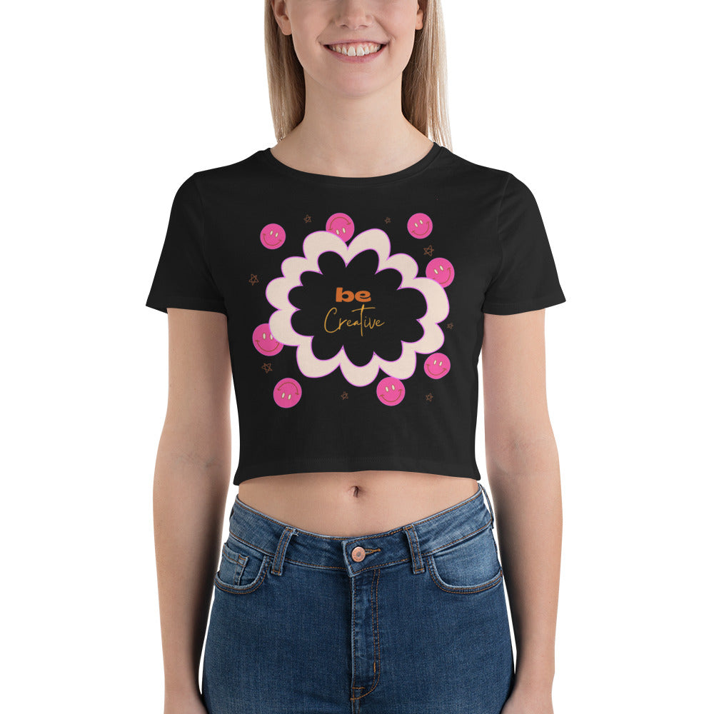 Be Creative Women’s Crop Tee