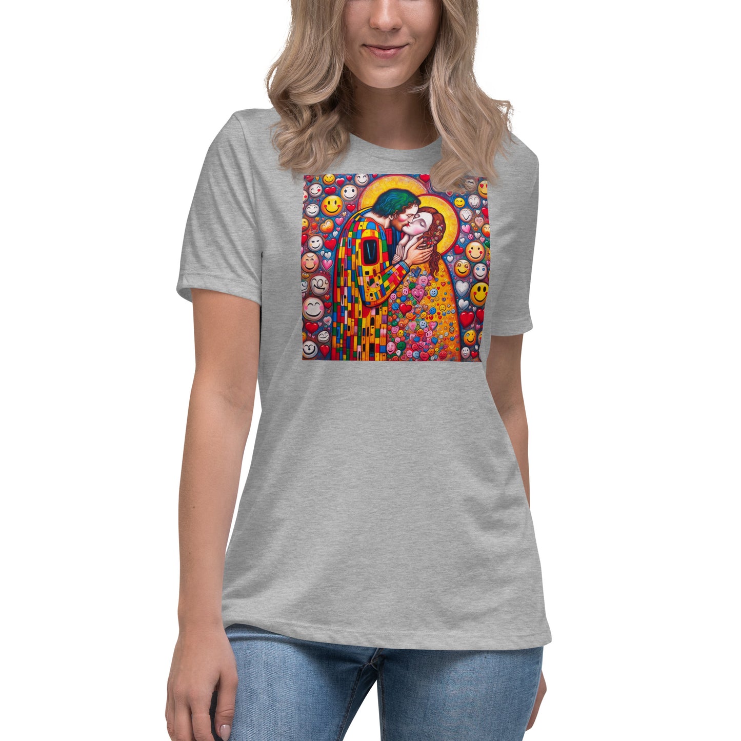 The Kiss Women's Relaxed T-Shirt