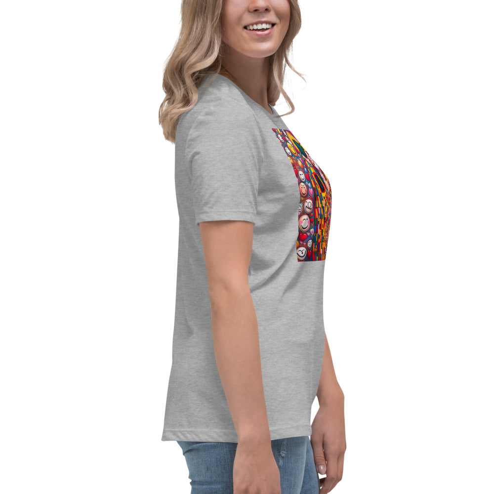 The Kiss Women's Relaxed T-Shirt