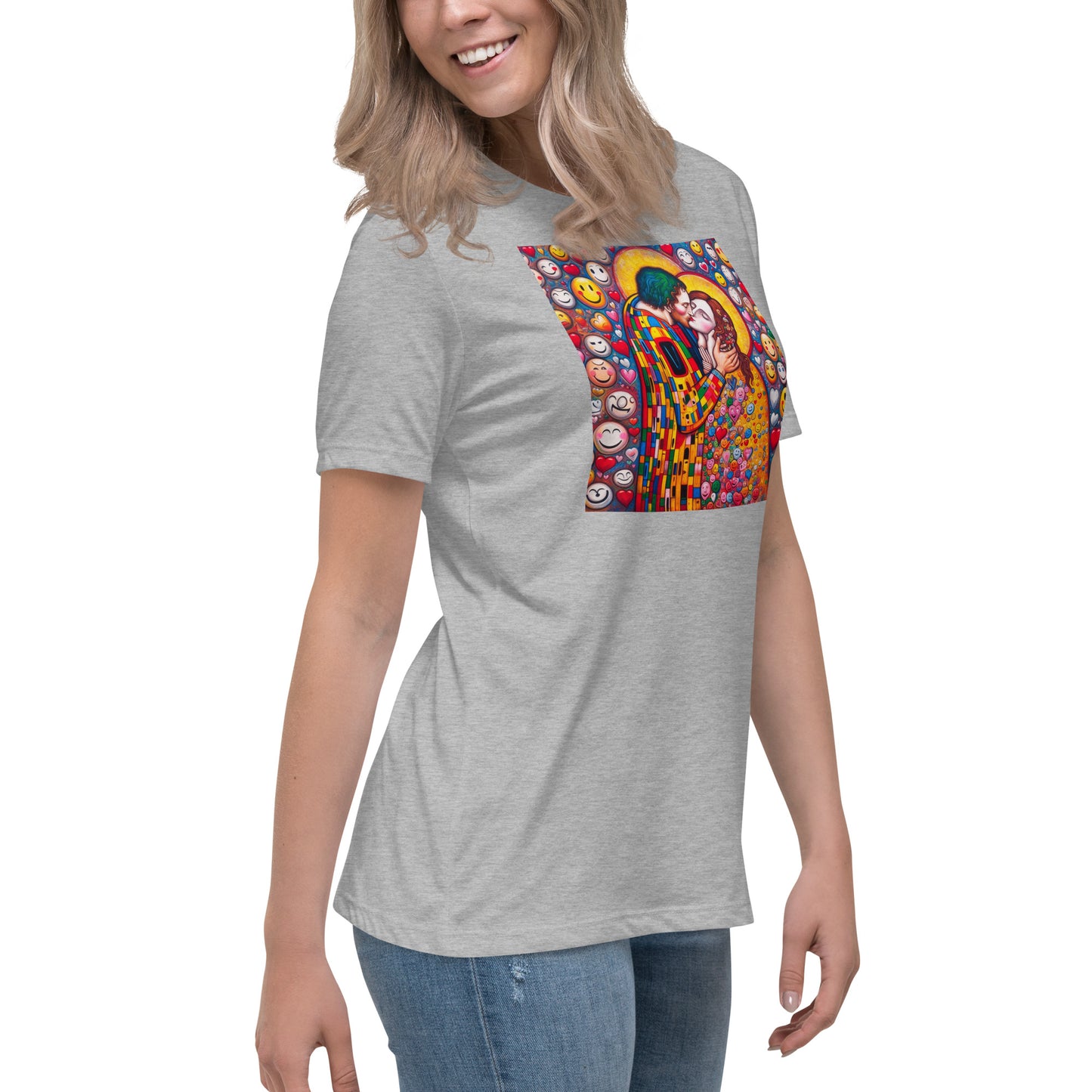 The Kiss Women's Relaxed T-Shirt