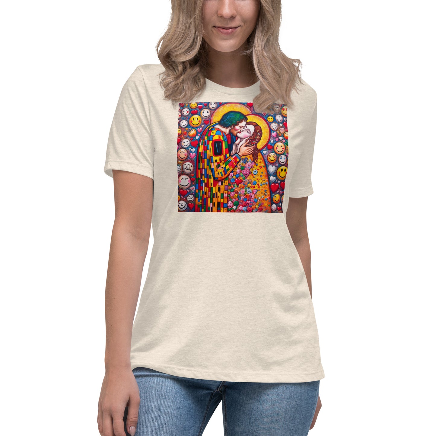 The Kiss Women's Relaxed T-Shirt