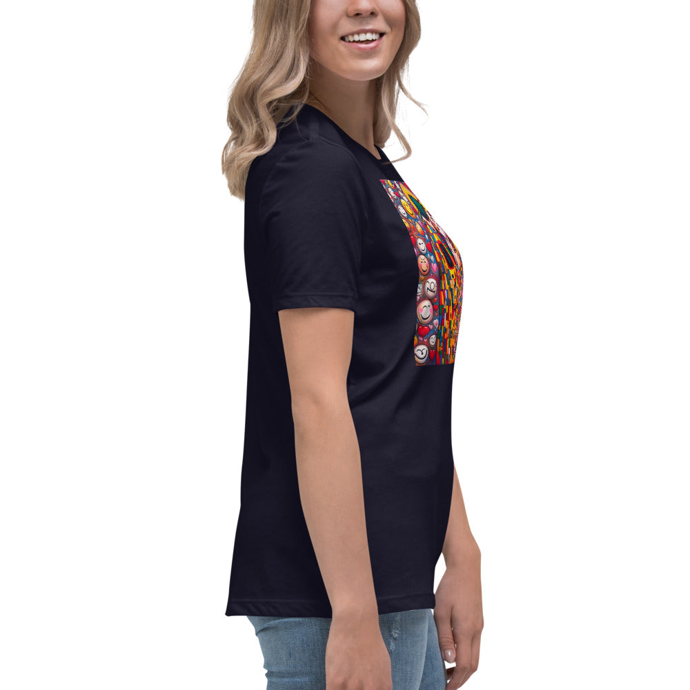 The Kiss Women's Relaxed T-Shirt