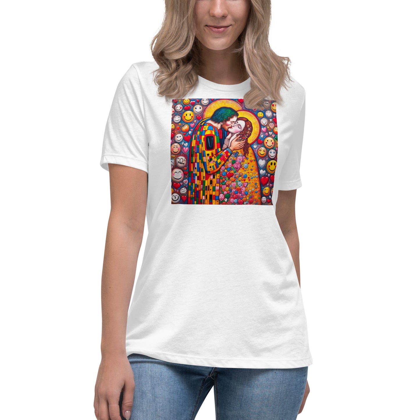 The Kiss Women's Relaxed T-Shirt