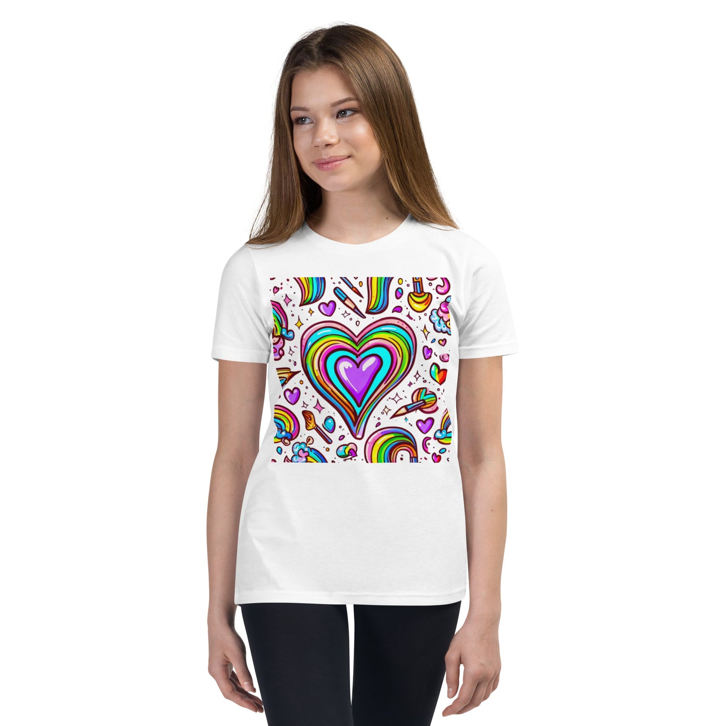 Rainbow Obsessed 2.0 Youth Short Sleeve T-Shirt