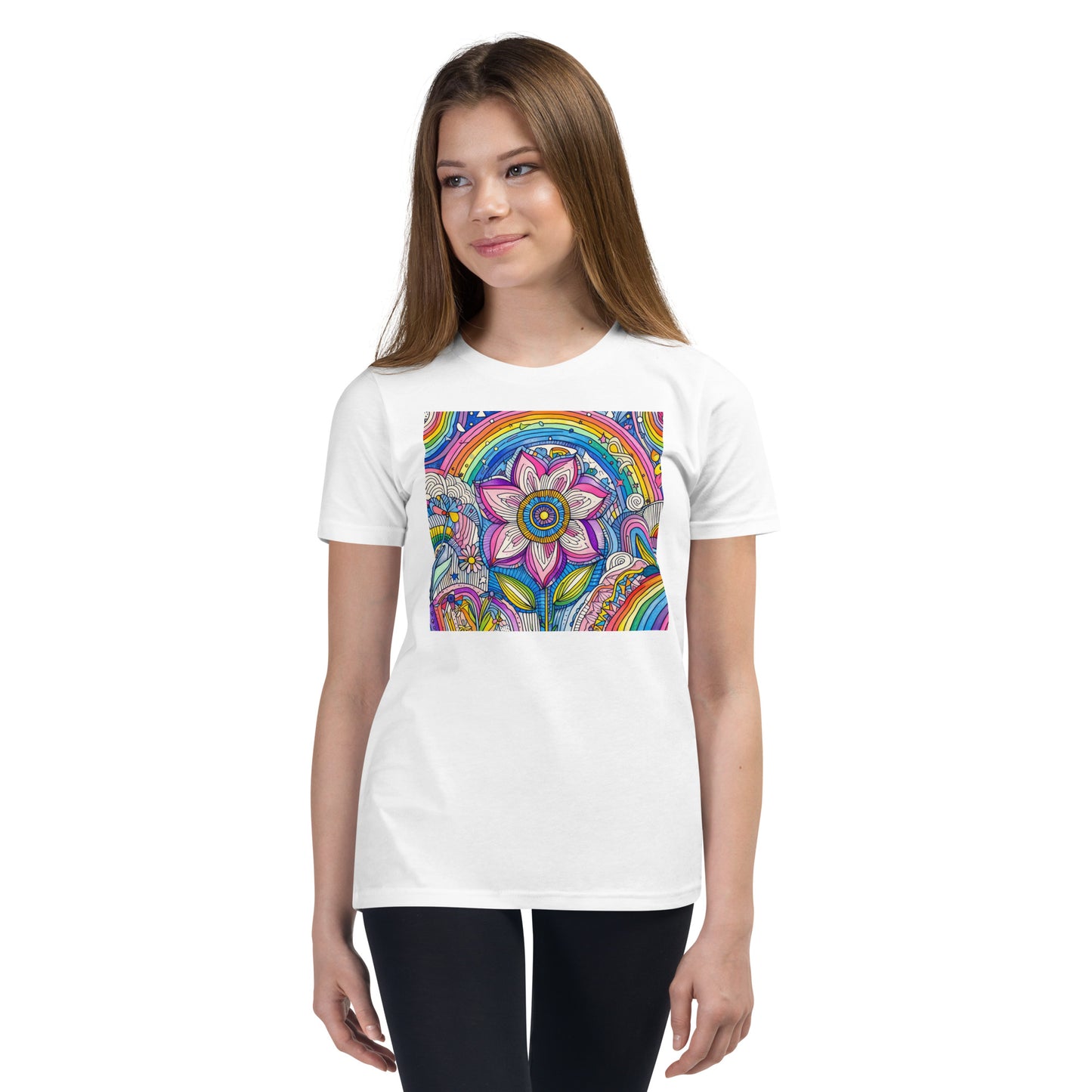 O’Hey Flower Youth Short Sleeve T-Shirt